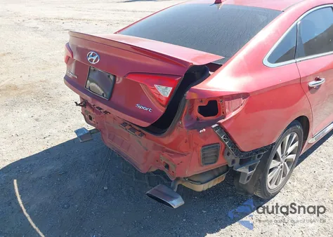 2017 Hyundai Sonata Sport from USA, damaged, VIN 5NPE34AF9HH577020